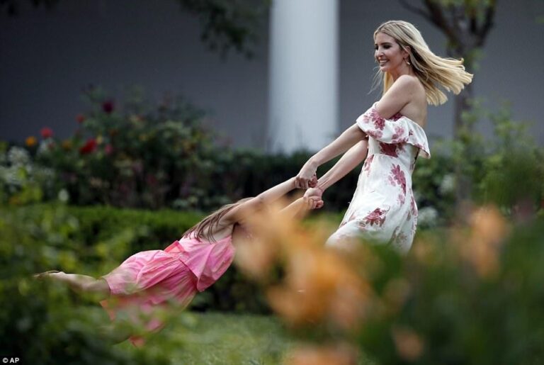 Ivanka Trump swinging Arabella