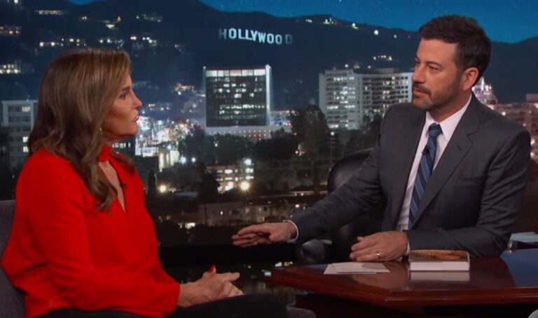 caitlyn jenner on jimmy kimmel