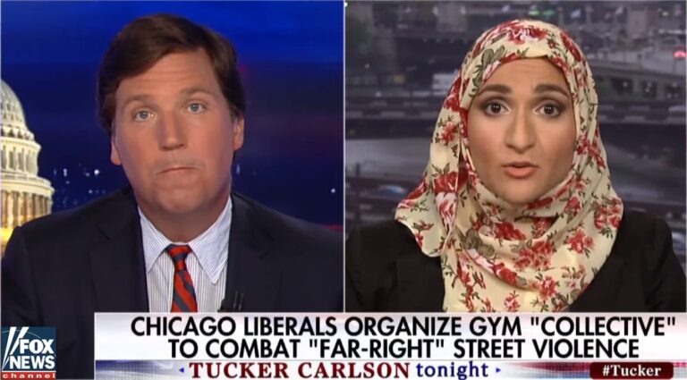 tucker carlson slams some leftist nut