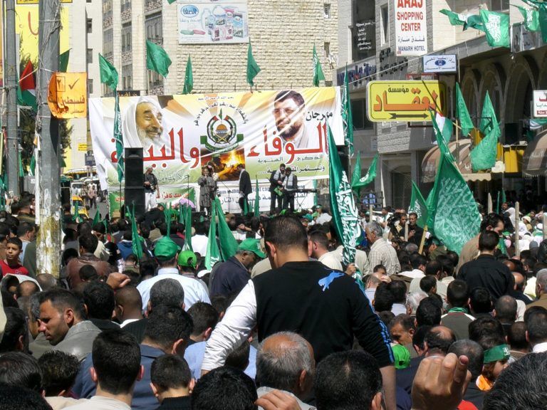 Yasin Rantisi Hamas Wahlkampf