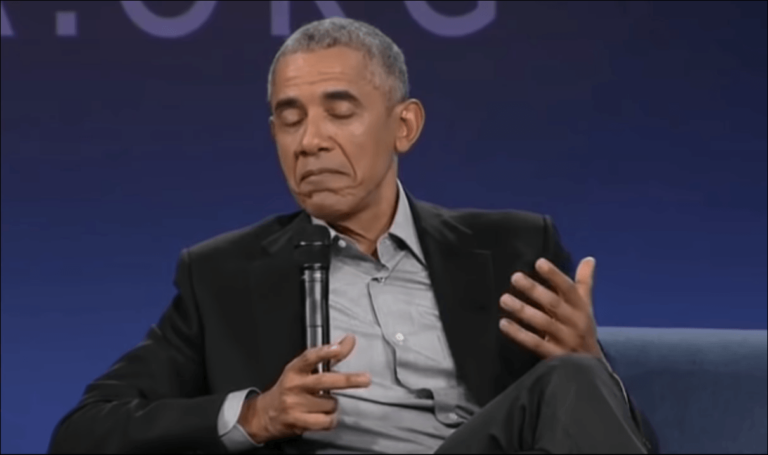 Barack Obama calls Senate colleagues a disgusting vulgar name.