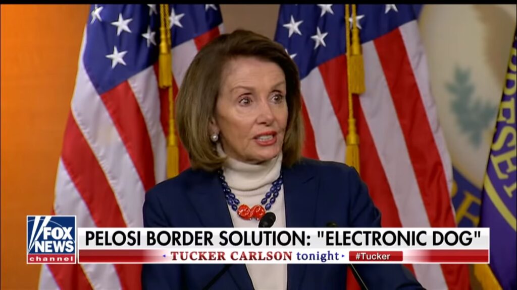 Nancy Pelosi Army of Electronic Dogs