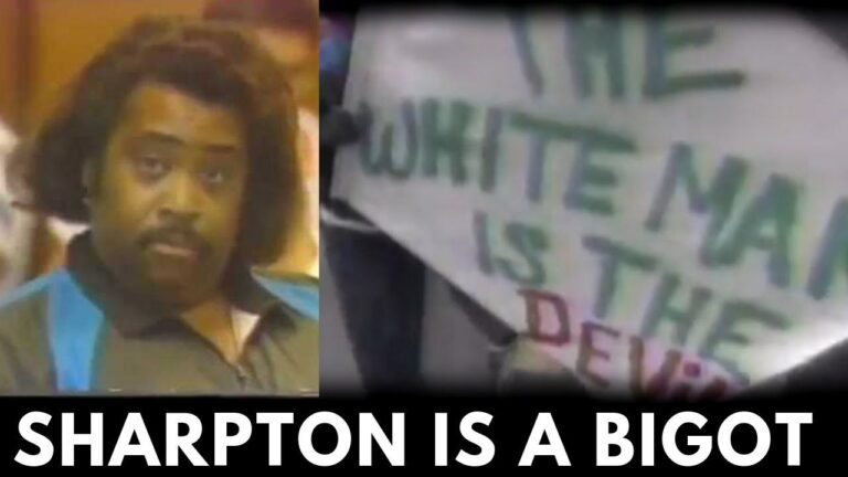 al sharpton is a bigot