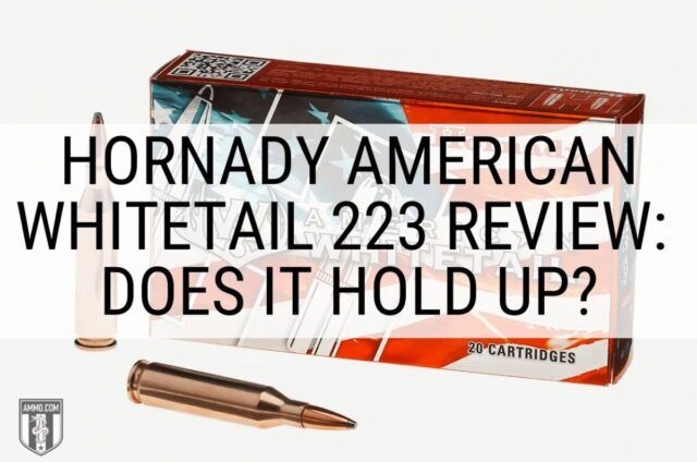 Hornady American Whitetail 223 Review