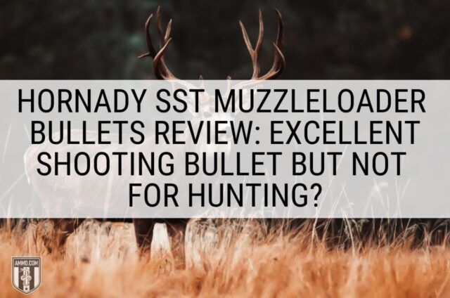 Hornady SST Muzzleloader Bullets Review